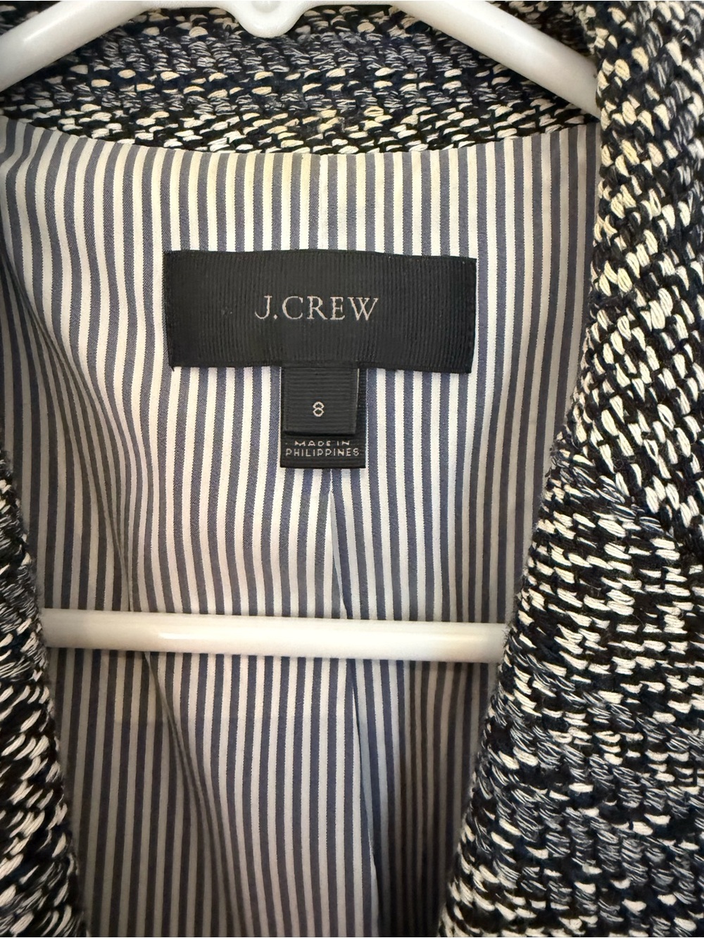 J Crew Fringe Tweed Lady Jacket - Picture 4 of 5